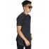 Longline T-Shirt Washed Black