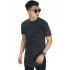 Longline T-Shirt Washed Black