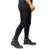 Biker Jeans Extend And Patch Black
