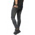 Biker Jeans Extend And Patch Grey