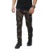 Biker Chino Camouflage Army Brown