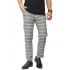 Celana Panjang Semi Formal Tartan Light Grey