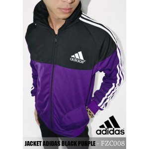 Jacket Adidas Black Purple