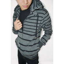 Jacket Stripe Grey n Black