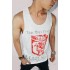 Mens Tank Top/Singlet MU Red Devil