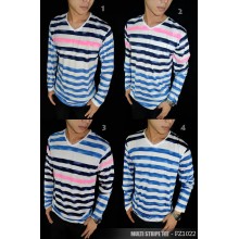 Striped Tee Multi Long Sleeve