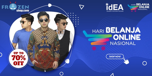 Harbolnas 2023 frozenshop.com memberikan diskon hingga 70%