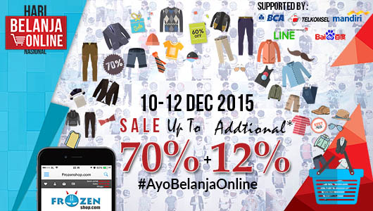 Harbolnas 2015 - Nikmati berbagai macam diskon dan cashback