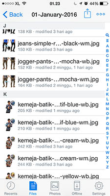 aplikasi dropbox pada smartphone